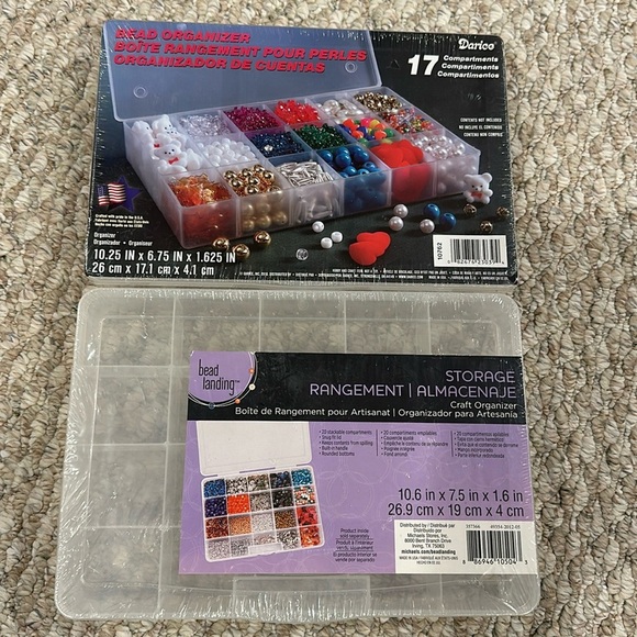 craft organizers Other - Brad/jewelry storage/craft organizers NWT